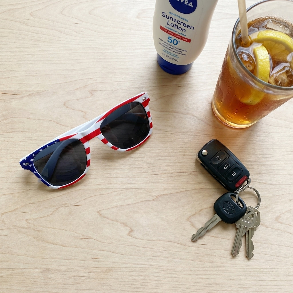 American Flag Sunglasses