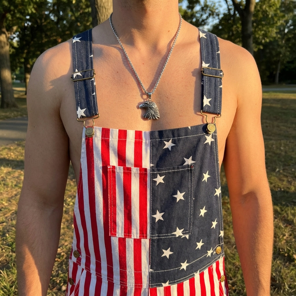 American Eagle Pendant Necklace