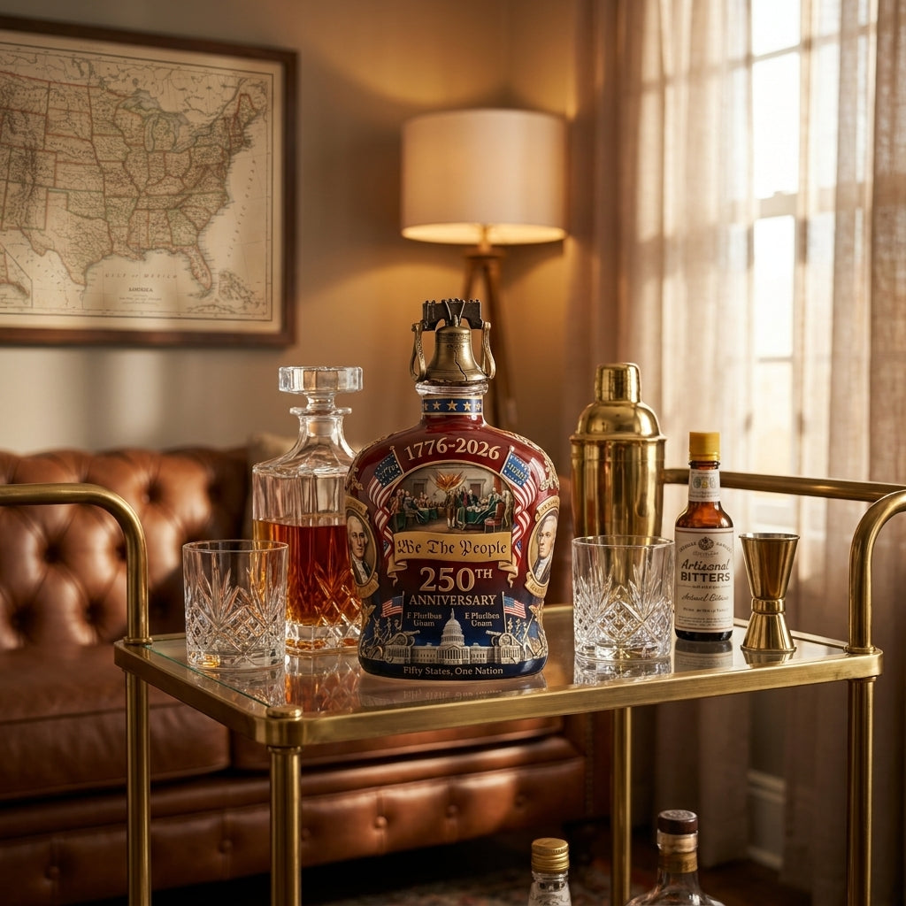 American Anniversary Whiskey Decanter