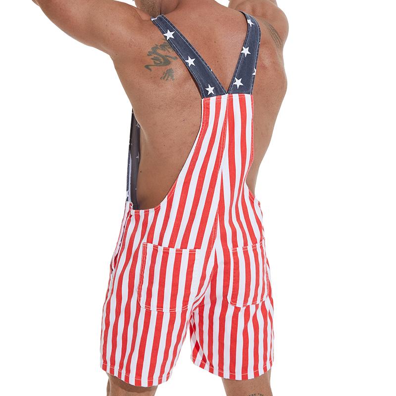 American Flag Overalls