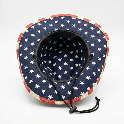 American Flag Cowboy Hat