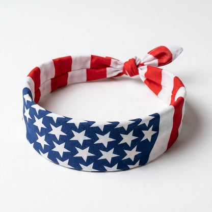 American Flag Headband
