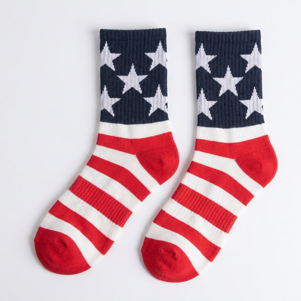 American Flag Socks