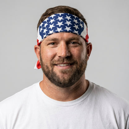 American Flag Headband