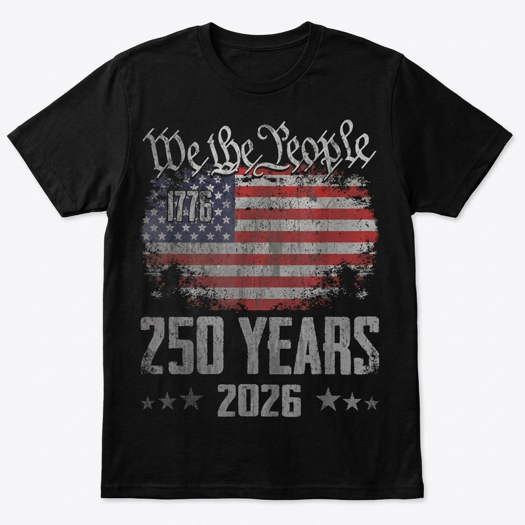 Old Glory 250th Tee