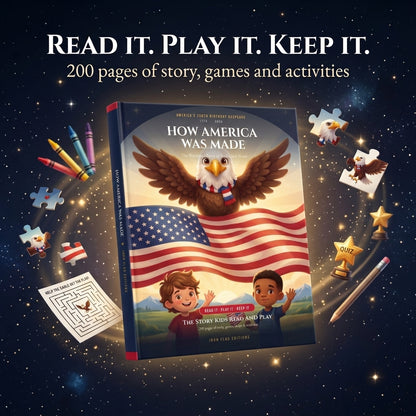 How America Was Made – Children’s American History Activity Book