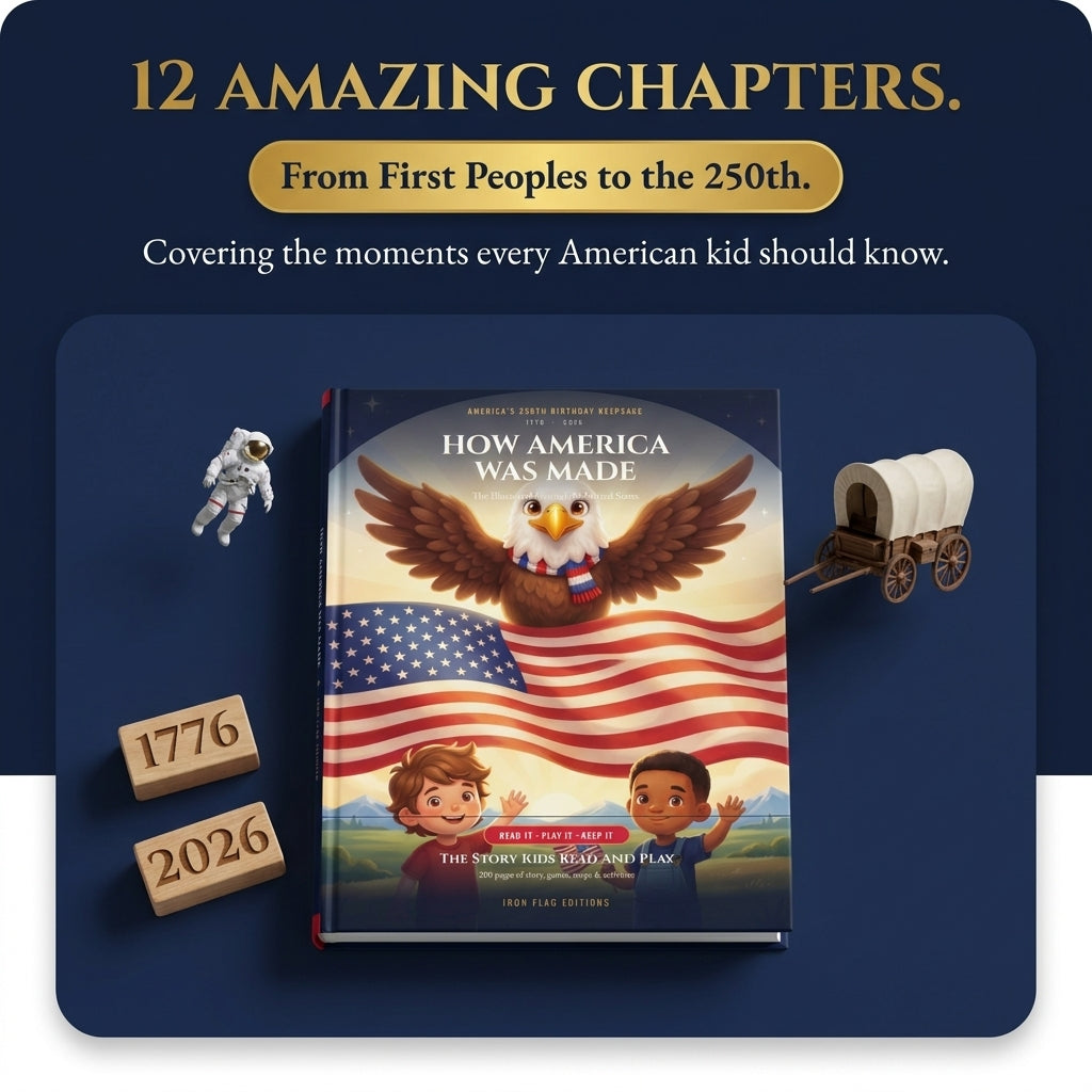 How America Was Made – Children’s American History Activity Book
