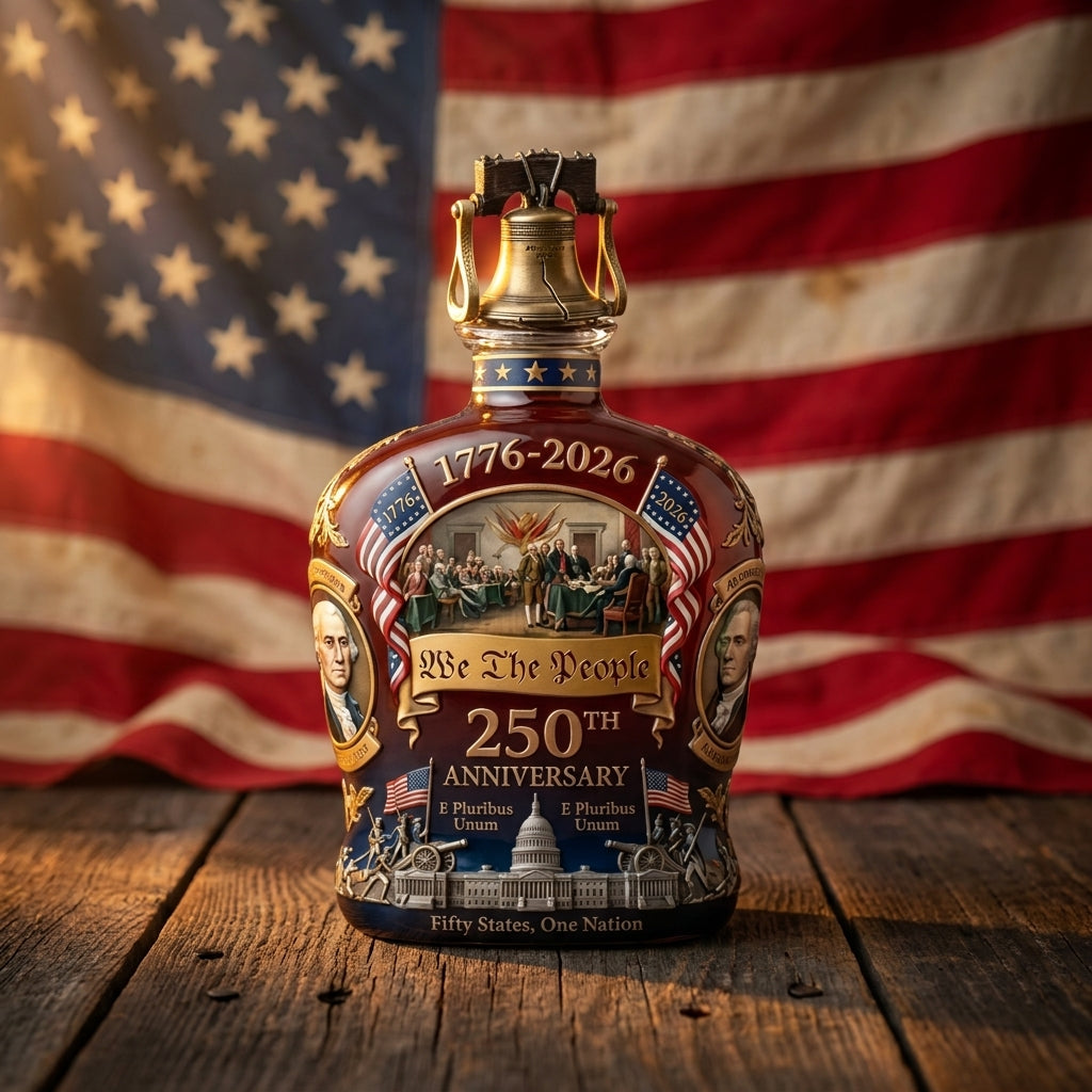 American Anniversary Whiskey Decanter