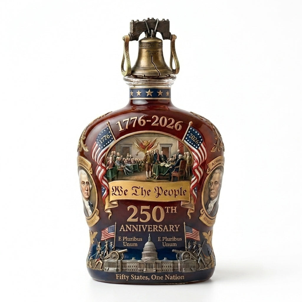American Anniversary Whiskey Decanter