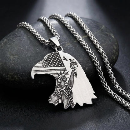 American Eagle Pendant Necklace