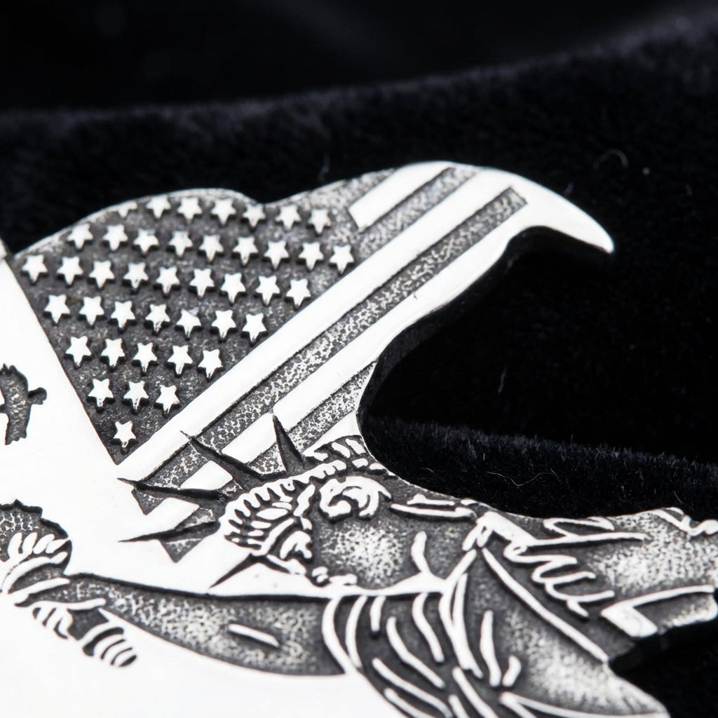 American Eagle Pendant Necklace