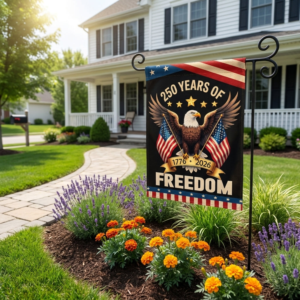 250th Anniversary Garden Flag