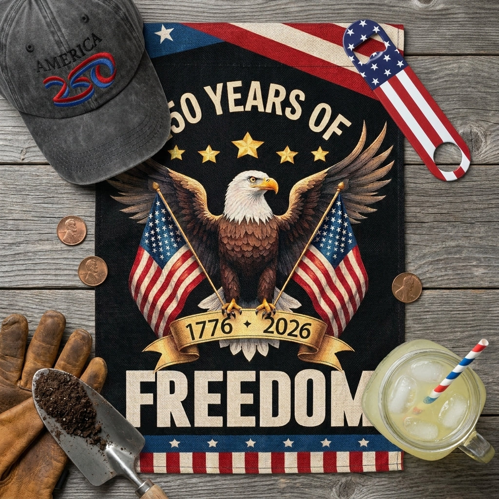 250th Anniversary Garden Flag