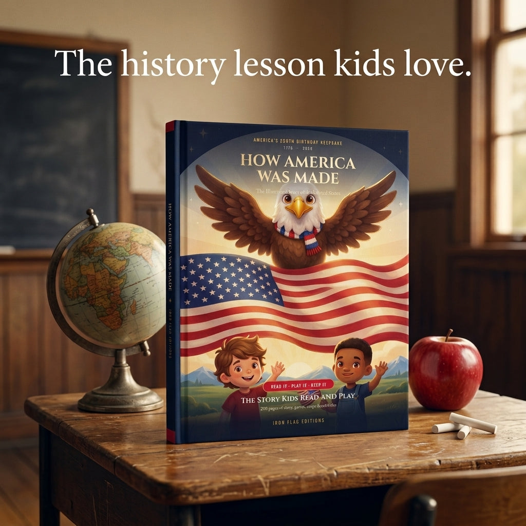 How America Was Made – Children’s American History Activity Book