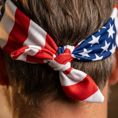 American Flag Headband