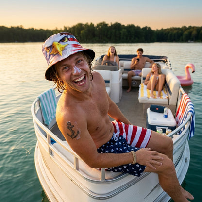 American Eagle Eye Bucket Hat