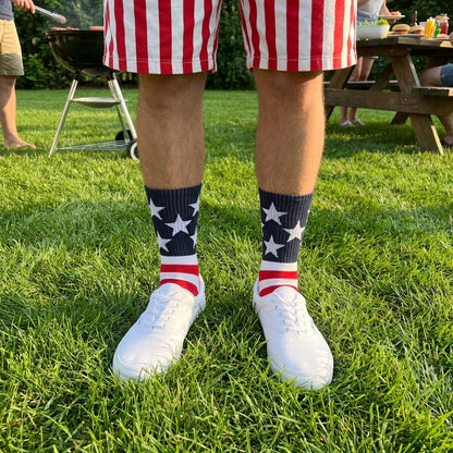American Flag Socks
