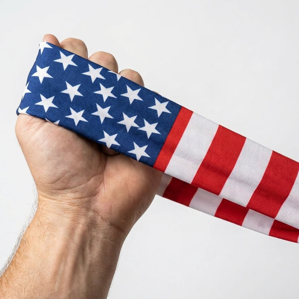 American Flag Headband
