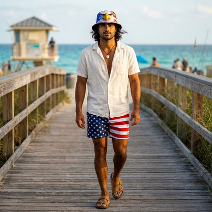 American Eagle Eye Bucket Hat