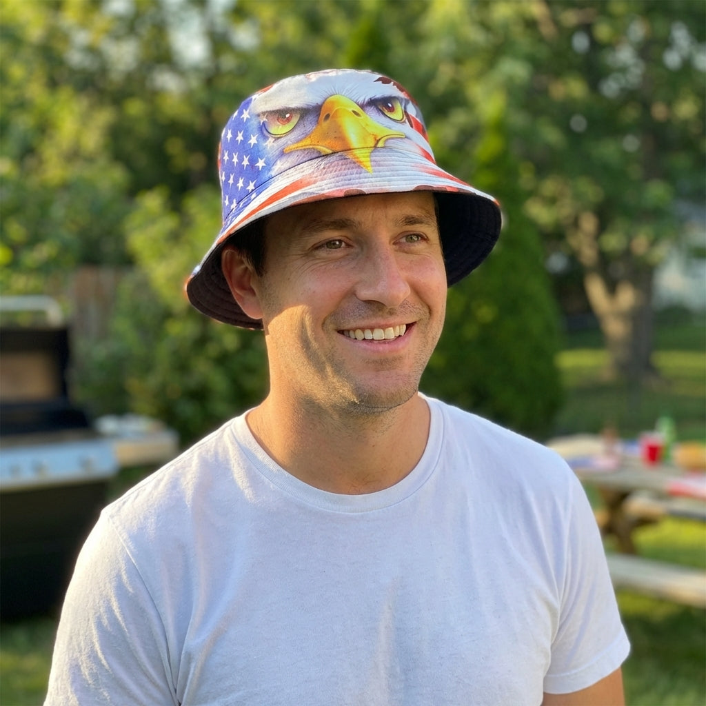 American Eagle Eye Bucket Hat