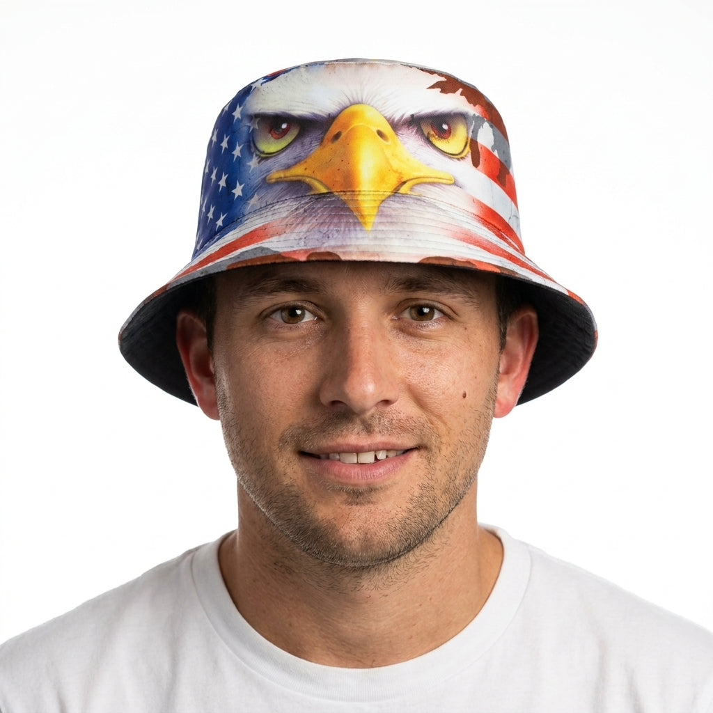 American Eagle Eye Bucket Hat