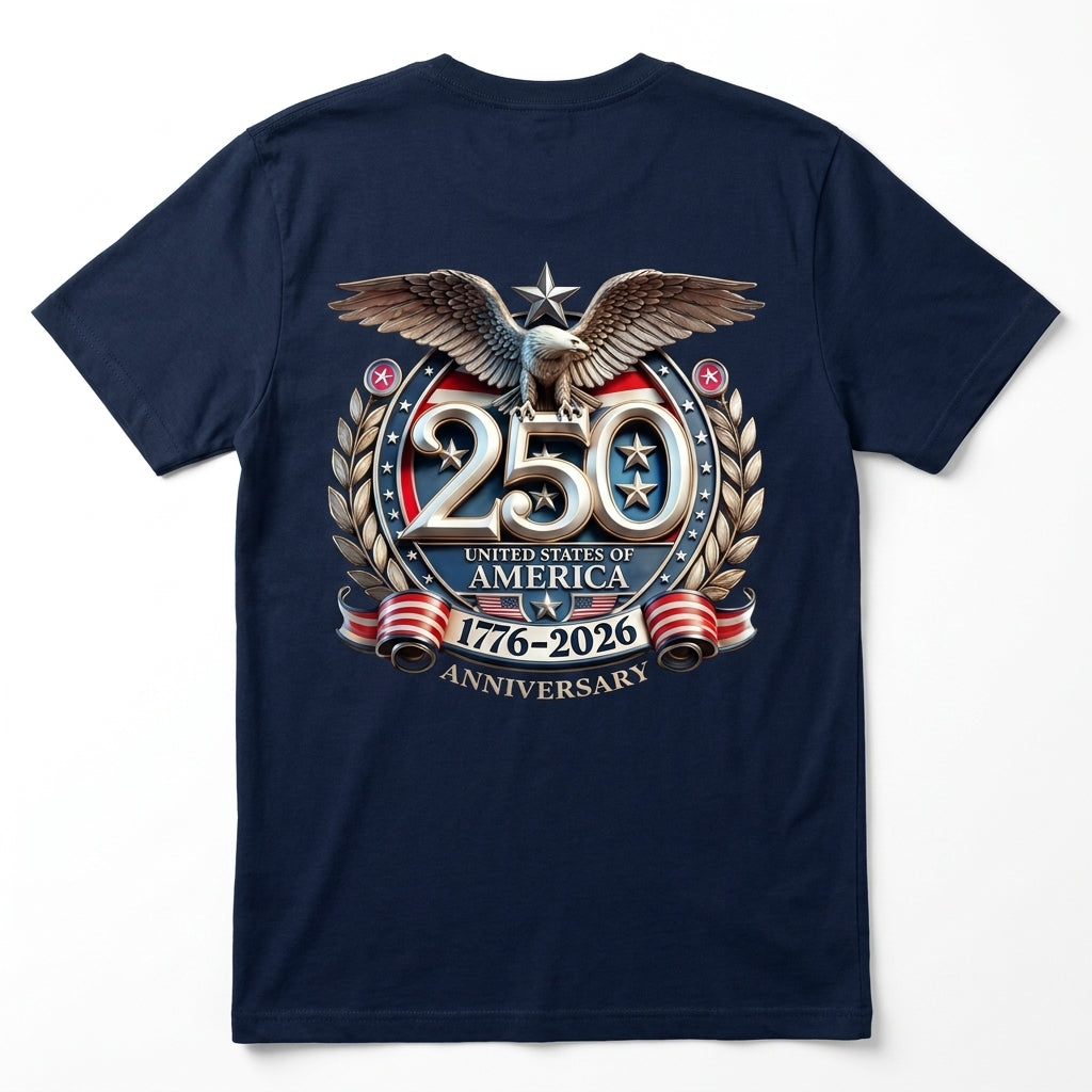 Freedom Flag Tee - Front & Back Print