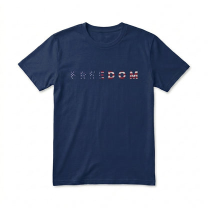 Freedom Flag Tee - Front & Back Print