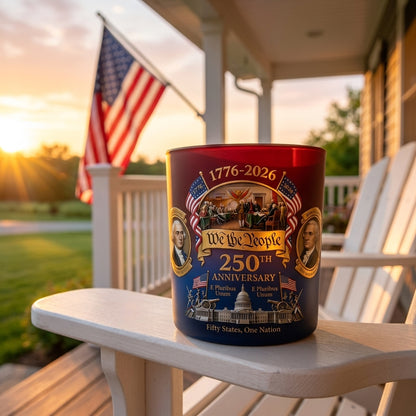 American Anniversary Whiskey Glass