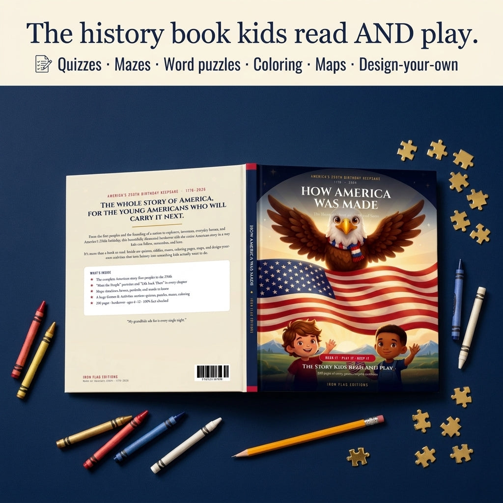 How America Was Made – Children’s American History Activity Book