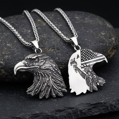 American Eagle Pendant Necklace