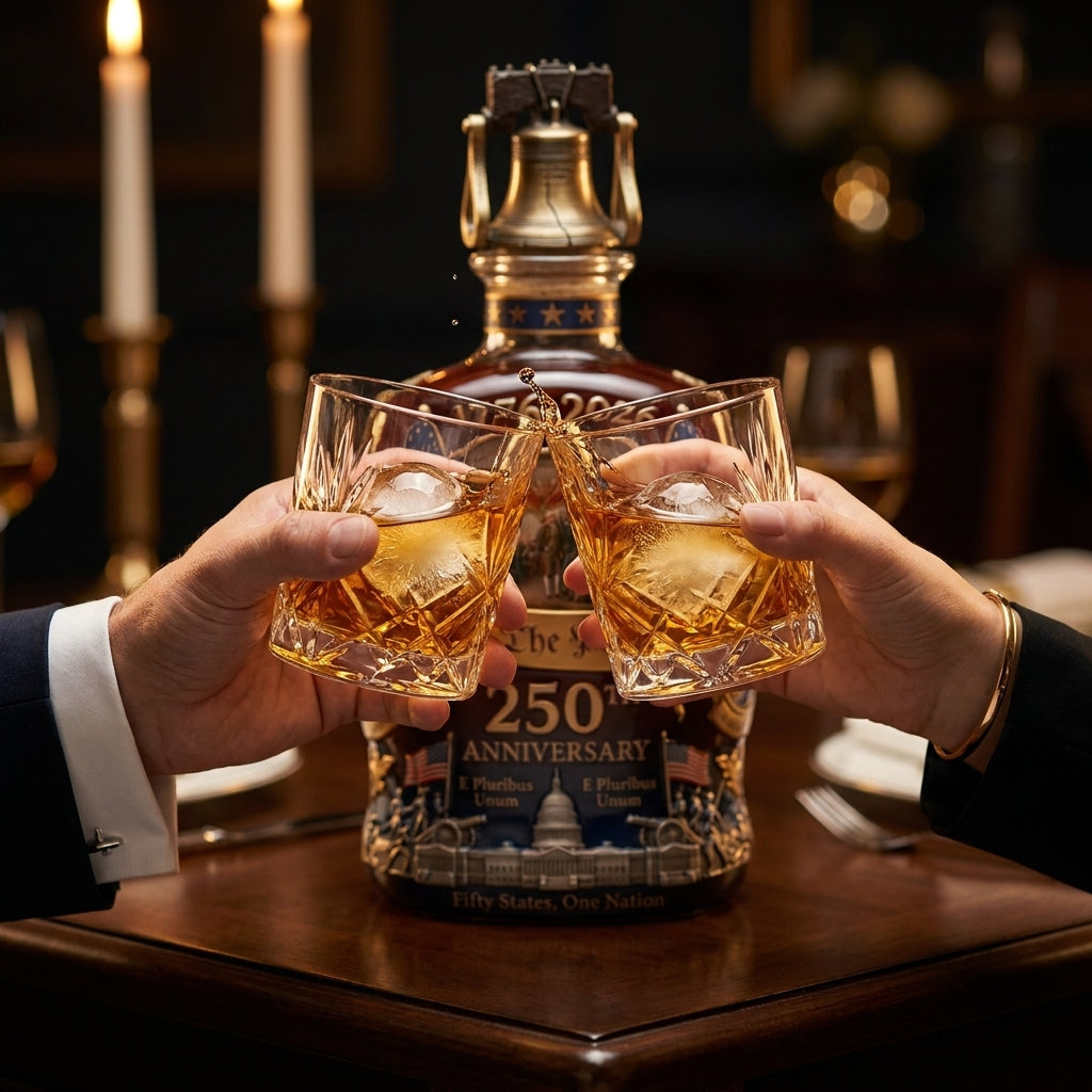 American Anniversary Whiskey Decanter