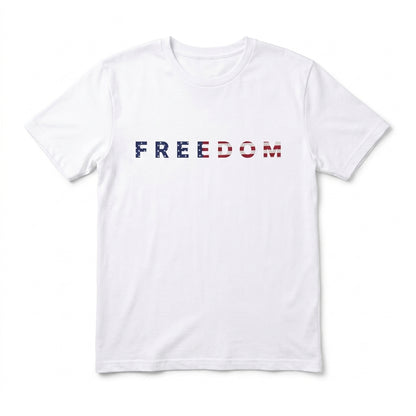 Freedom Flag Tee - Front & Back Print