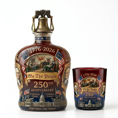 American Anniversary Whiskey Decanter