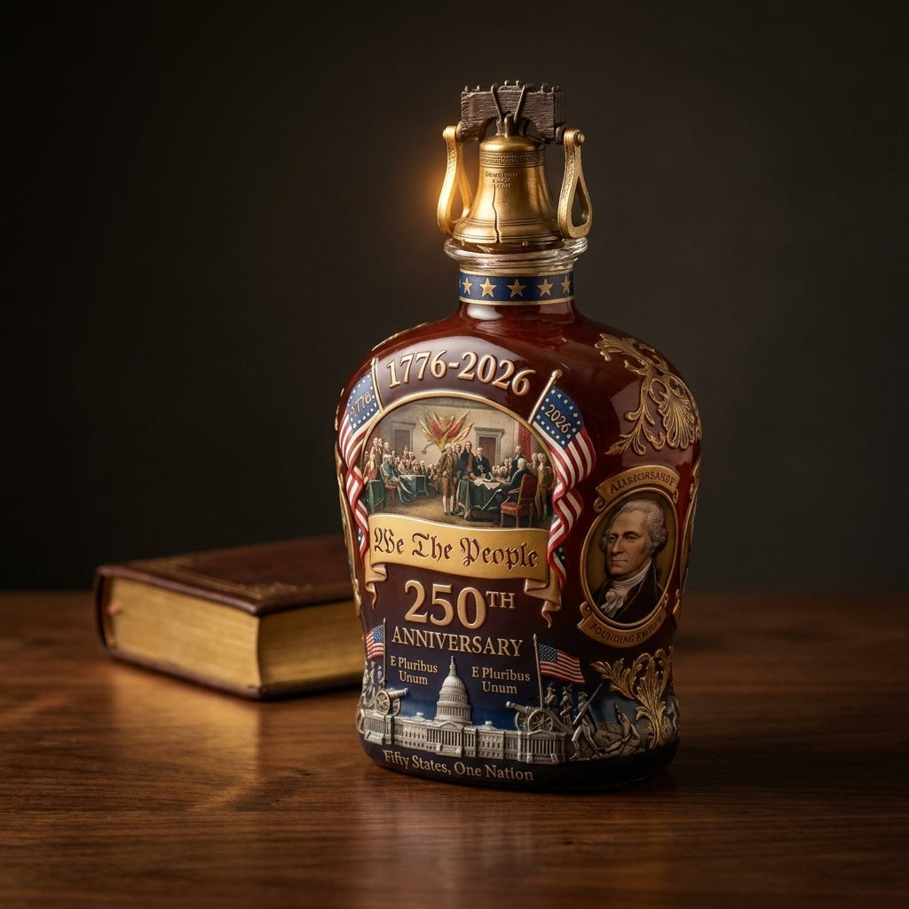 American Anniversary Whiskey Decanter