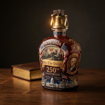 American Anniversary Whiskey Decanter