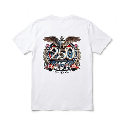 Freedom Flag Tee - Front & Back Print