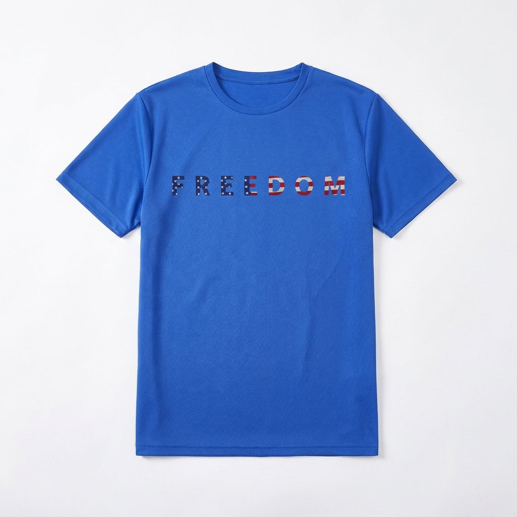 Freedom Flag Tee - Front & Back Print