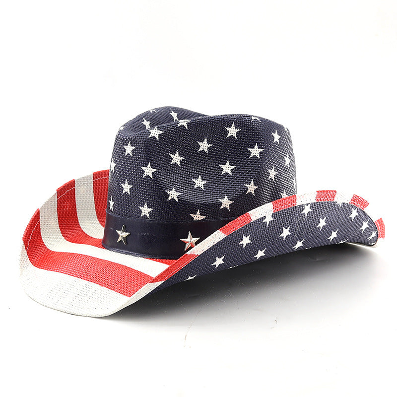 American Flag Cowboy Hat