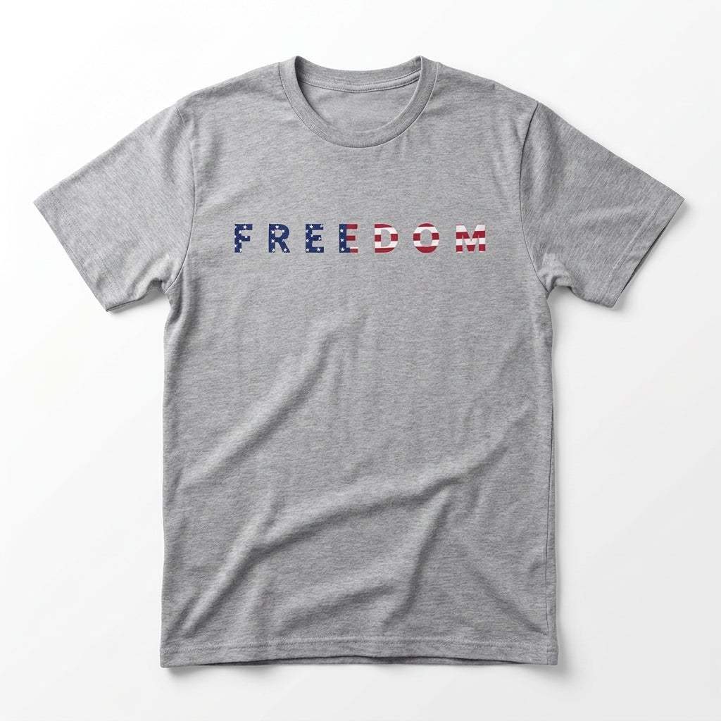 Freedom Flag Tee - Front & Back Print