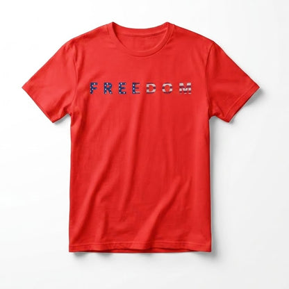 Freedom Flag Tee - Front & Back Print