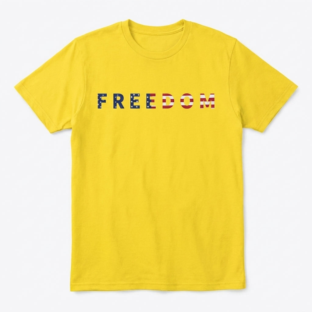 Freedom Flag Tee - Front & Back Print